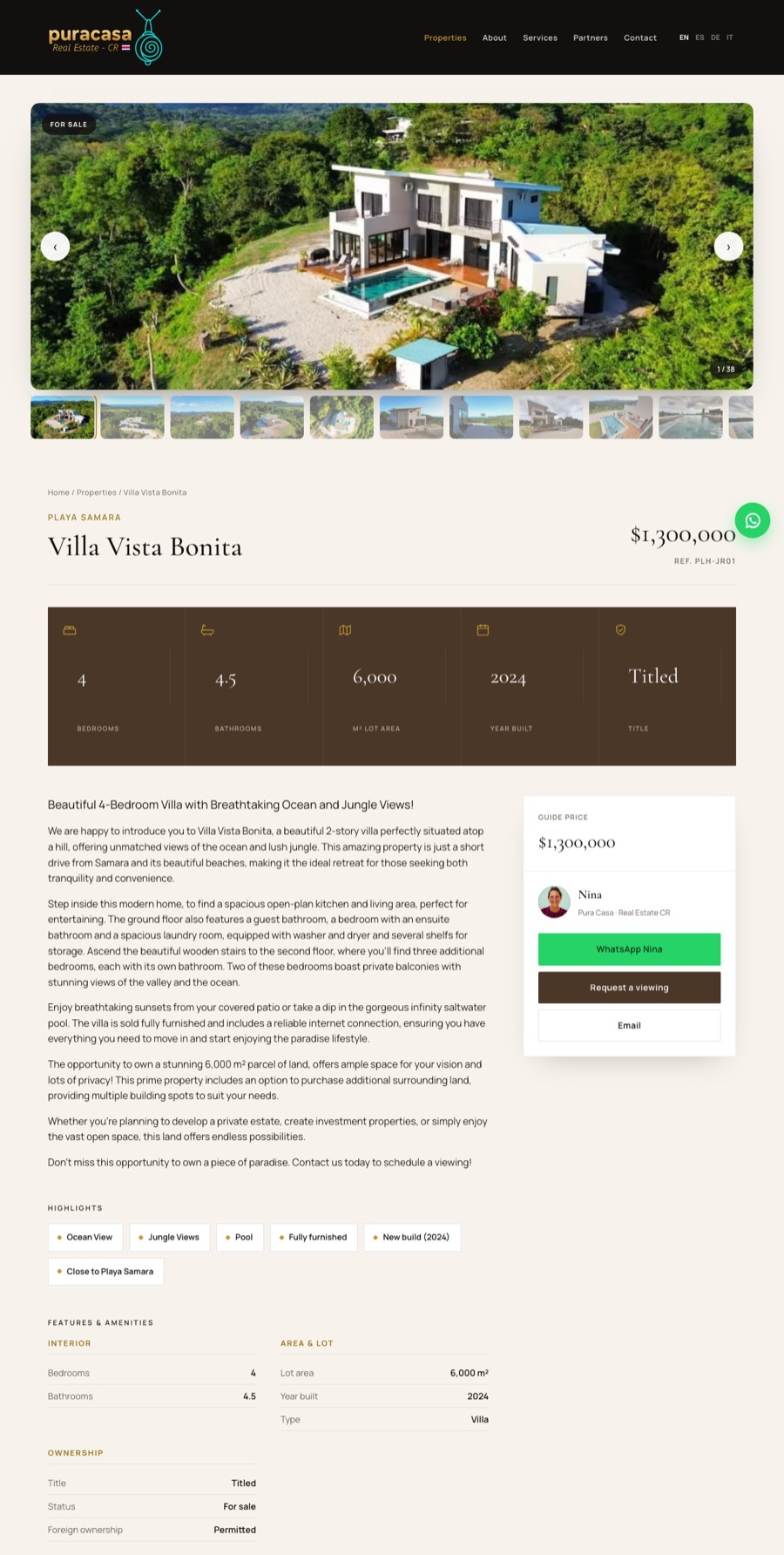 puracasa-realestate.com